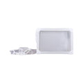 Louis Vuitton Soft Trunk Transparent White Epi Plage