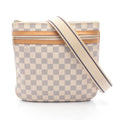 Louis Vuitton Shoulder Bag Pochette Bosfoll Canvas Leather