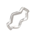 Tiffany & Co Zigzag Ring Pt Platinum