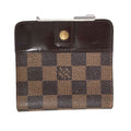 Louis Vuitton Damier Wallet With Zipped Pocket For Cards Compact
