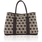 Hermes Garden Party PM Tote Towarso Ash Leather Brown Beige