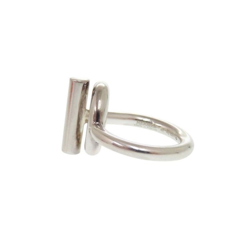 Hermes Echappe Silver 925 48 55 Ring 1387 — view 4