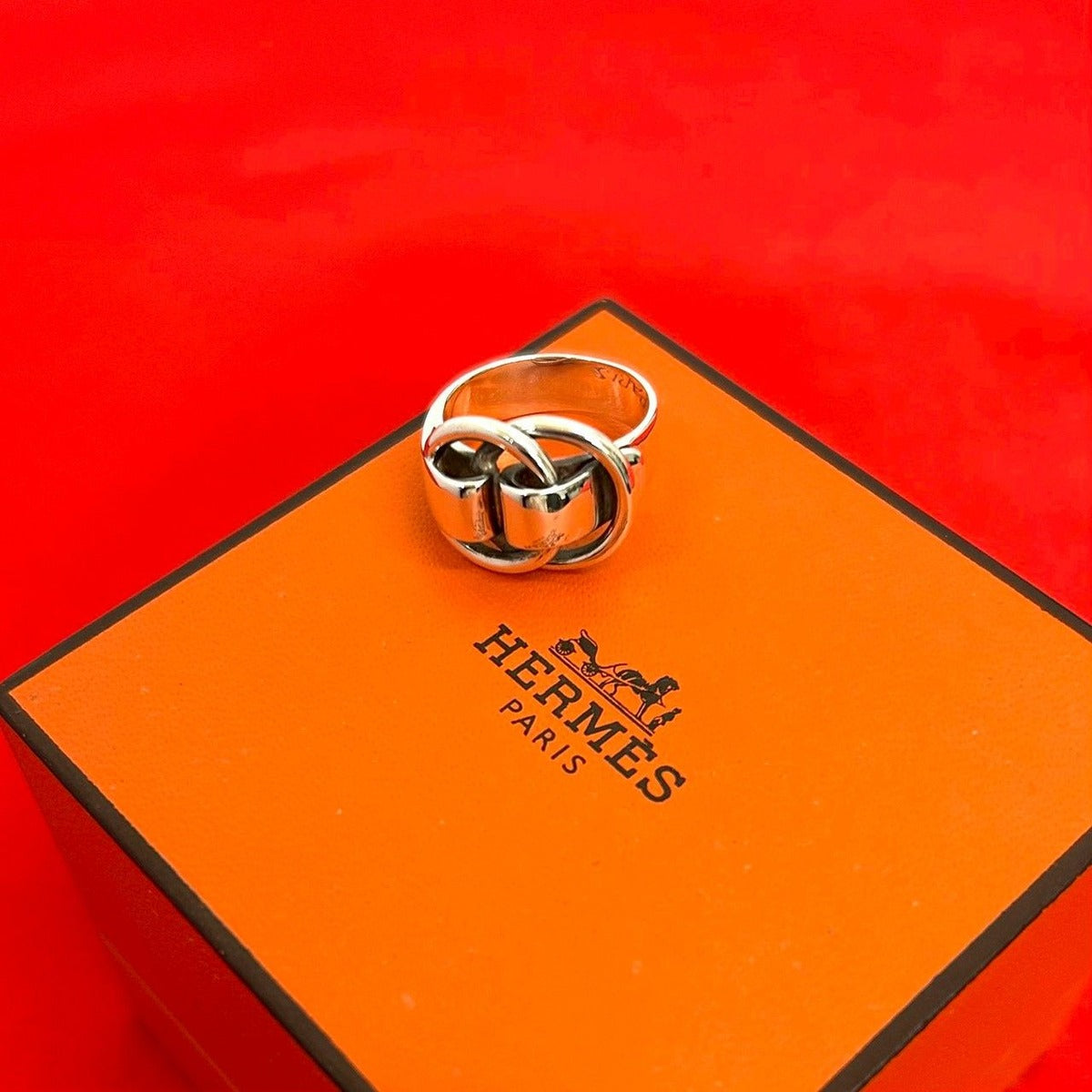 Hermes Duzano Ring Silver