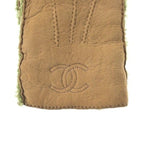 Chanel Gloves Green — view 9