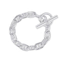 Hermes Bracelet Chaine D'ancre MM 14 Links Silver
