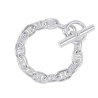 Hermes Bracelet Chaine D'ancre MM 14 Links Silver