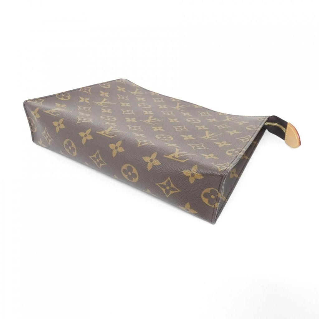 Louis Vuitton Monogram Trio Poche Toilette Pouch Brown Marron — view 2