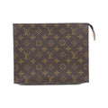 Louis Vuitton Monogram Trio Poche Toilette Pouch Brown Marron