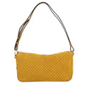 Gucci Shoulder Bag GG Suede Leather Half Horsebit Master Doiero