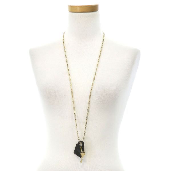 Hermes Amulet Padlock Gmnecklace — view 9