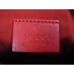 Gucci Children Sherry Line Canvas Belt Bag Red — view 6