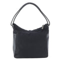 Gucci Leather Canvas Shoulder Bag Hand Black