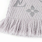Louis Vuitton Echarpe Logo Mania Wool Silk Scarf with Fringe — view 6
