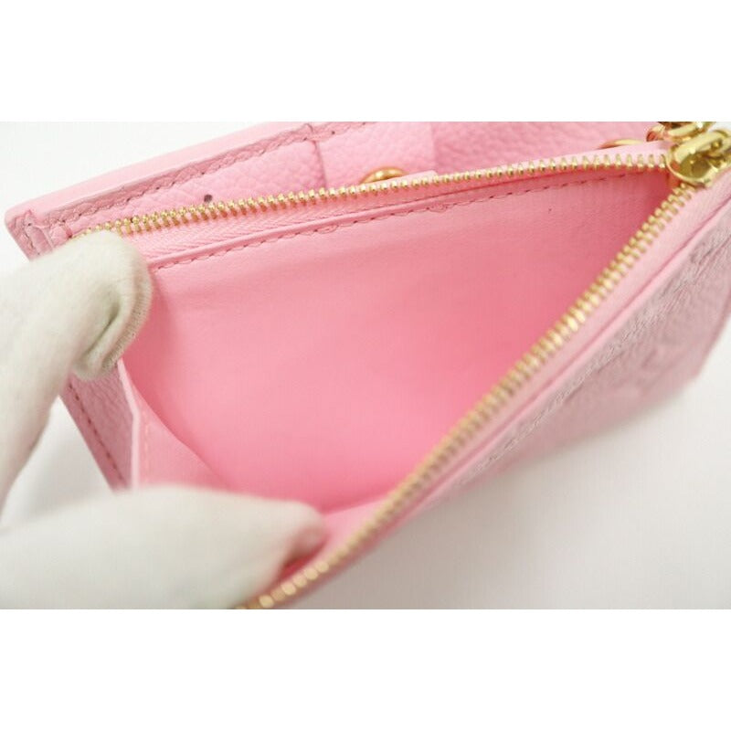 Louis Vuitton Portefeuille Lisa Monogram Empreinte Cotton Candy Pink — view 6