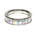 Hermes Ring Bricol PM Aurora Silveri