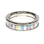 Hermes Ring Bricol PM Aurora Silveri