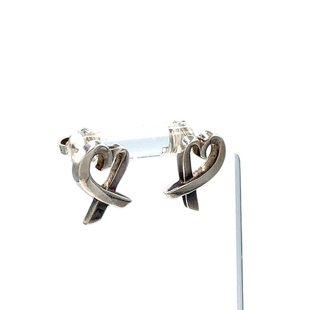Tiffany & Co Loving Silver Earrings — view 2