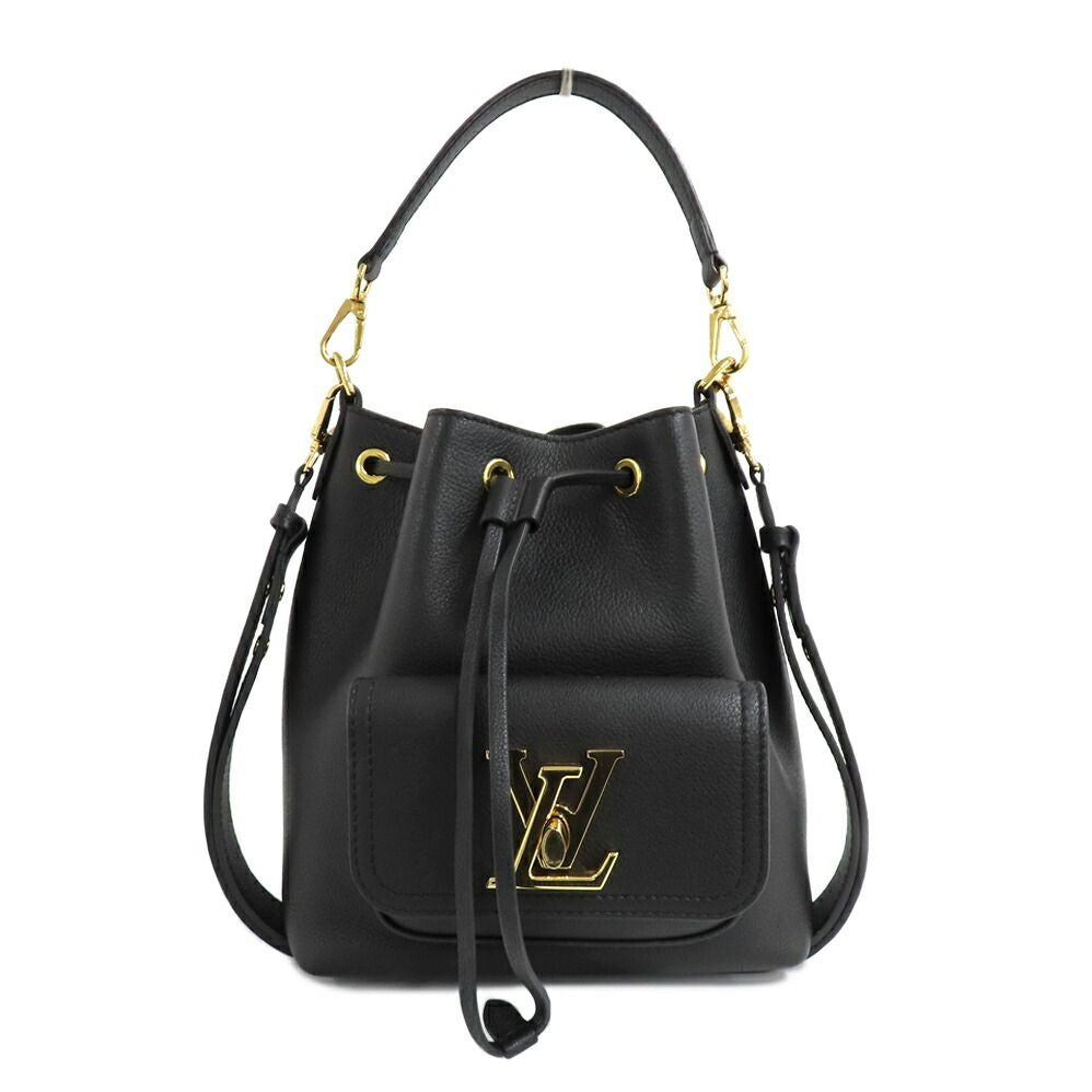 Louis Vuitton Lockme Bucket NV Shoulder Bag 2-Way Black