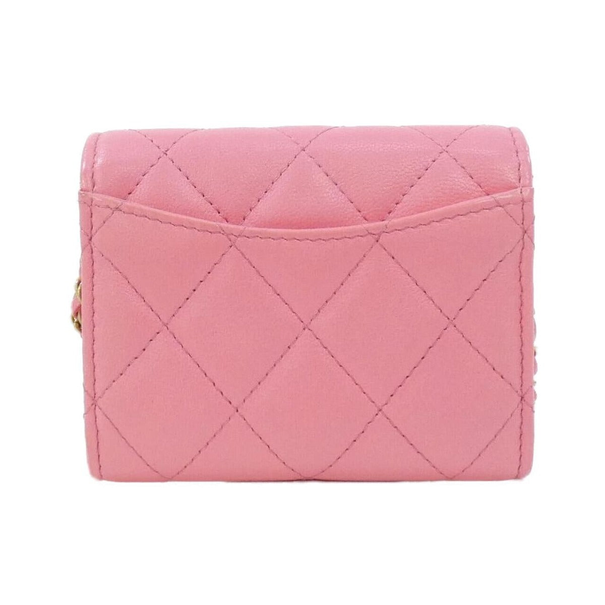 Chanel Chain Clutch Pink Mat — view 2