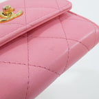 Chanel Chain Clutch Pink Mat — view 3