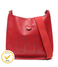 Hermes Shoulder Bag Crossbody Gold Evelyne 1 PM