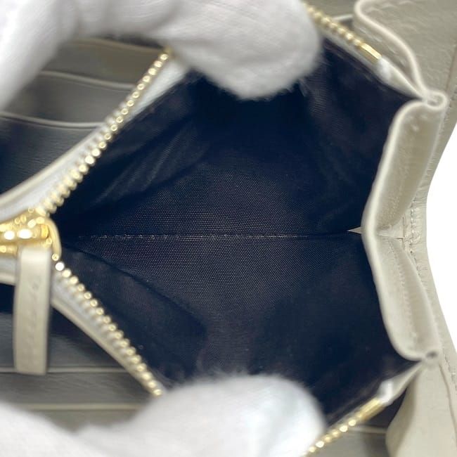 Gucci Shoulder Bag Cream White Blonde — view 9