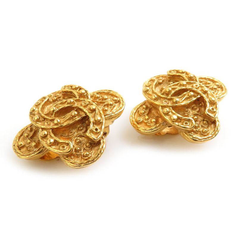 Chanel Earrings Coco Mark — view 4