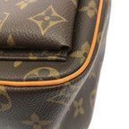 Louis Vuitton Monogram Viva-Cite GM Shoulder Bag Brown Marron — view 4