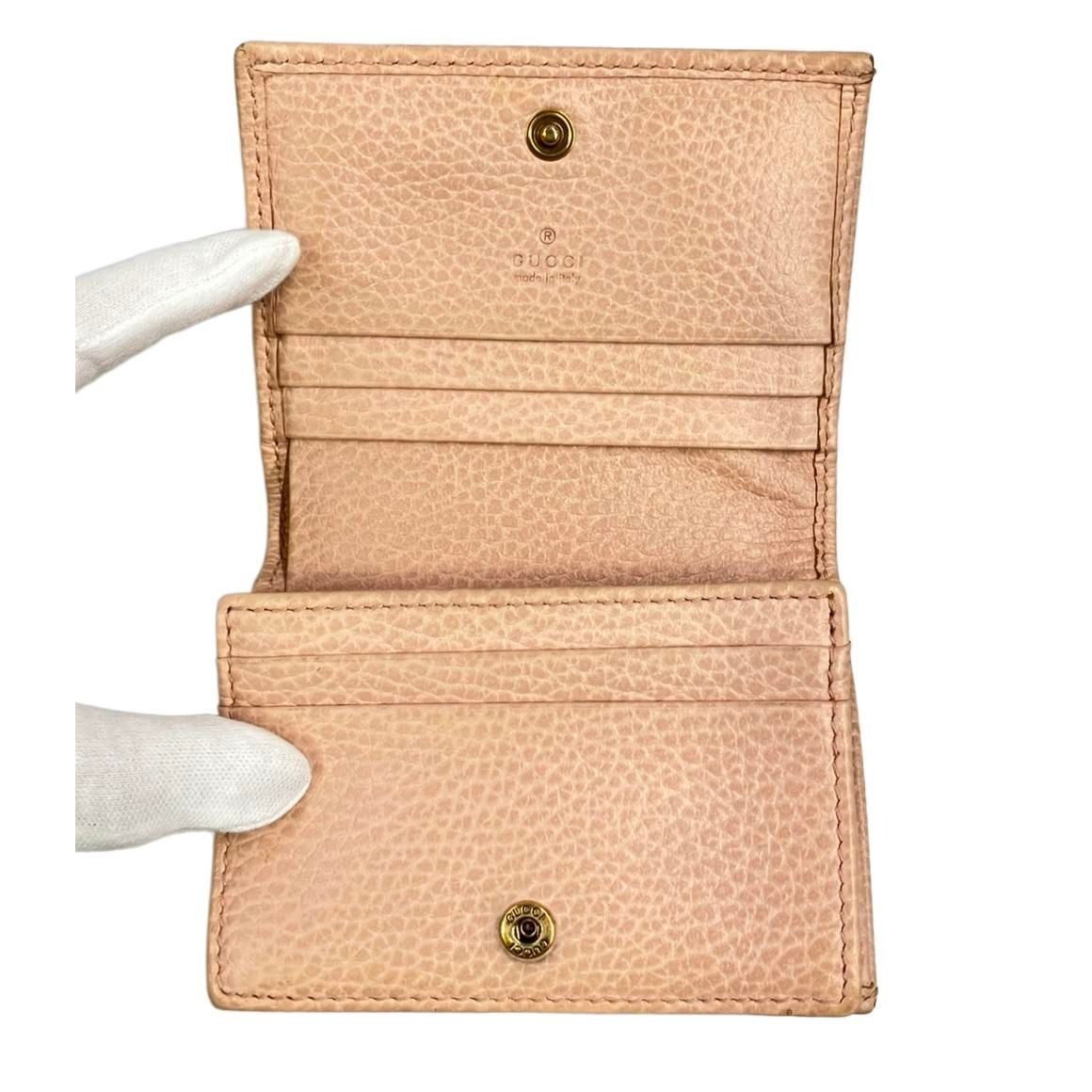 Gucci Bifold Wallet GG Marmont Animalier — view 3