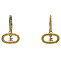 Celine Maillon Triomphe Mobile Earrings Swing Gold Plated