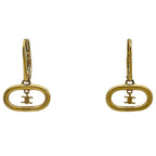 Celine Maillon Triomphe Mobile Earrings Swing Gold Plated