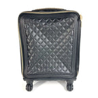Chanel Carry Bag CC Logo Caviar Leather Black