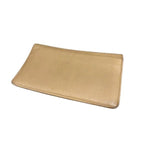 Chanel Bifold Long Wallet Beige Leather Coco Mark Button — view 2