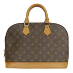 Louis Vuitton Handbag Alma Monogram Brown Classic — view 2