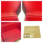 Louis Vuitton Monogram Boiteau Jewelry Case Brown Bag — view 9