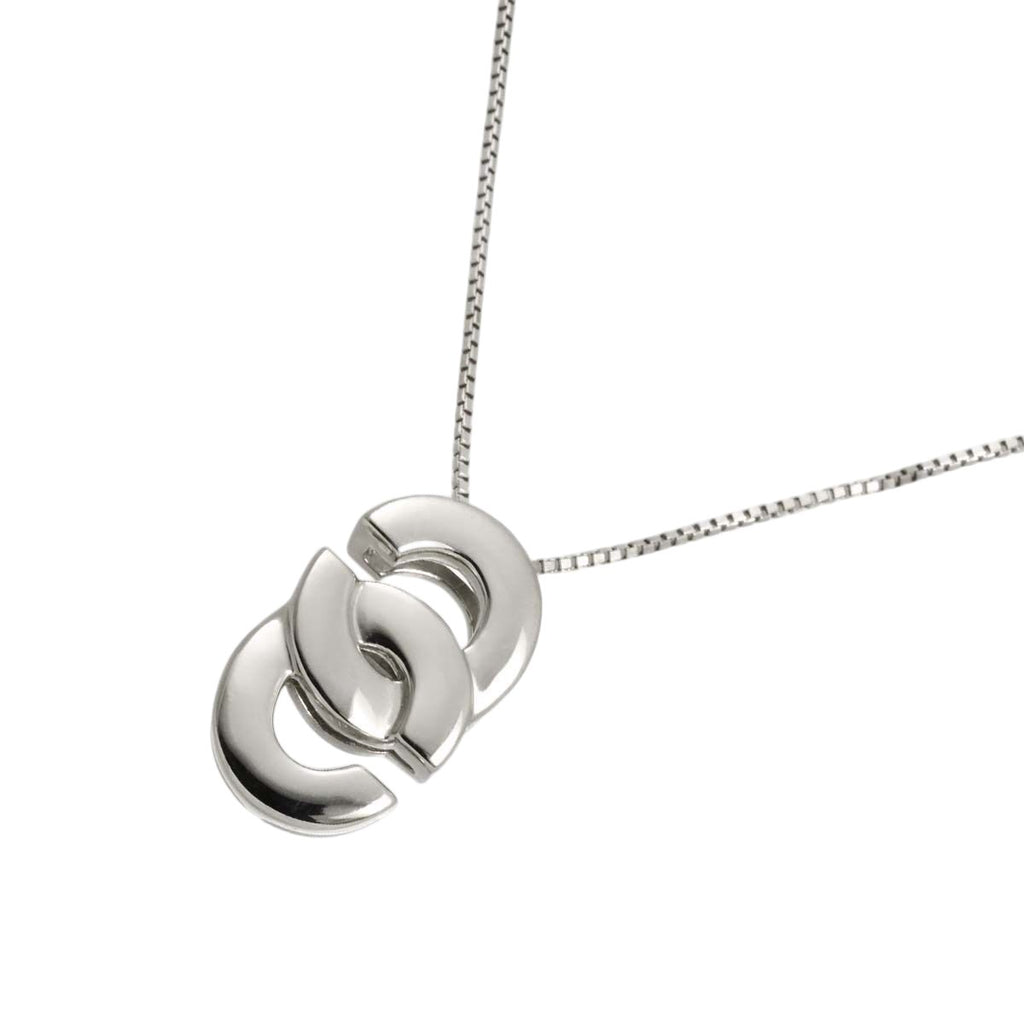 Celine Ruby Necklace 42 Platinum
