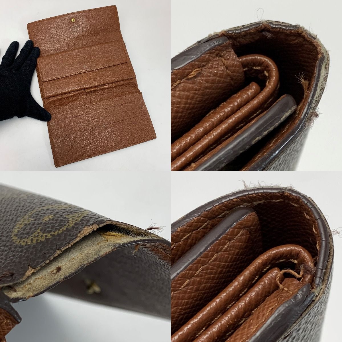 Louis Vuitton Monogram Porte Tresor International Trifold Long Wallet — view 5