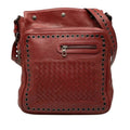 Bottega Veneta Intrecciato Red Leather