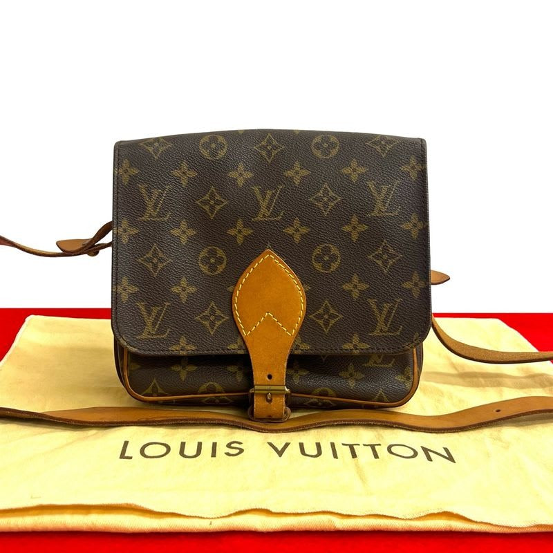 Louis Vuitton Cartesier MM Monogram Pattern Leather