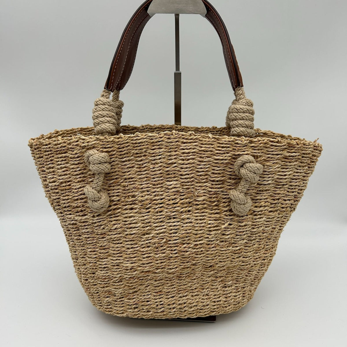 Prada Straw Handbag Beige — view 6
