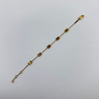 Celine Logo Triomphe Bracelet Gold Vintage — view 3