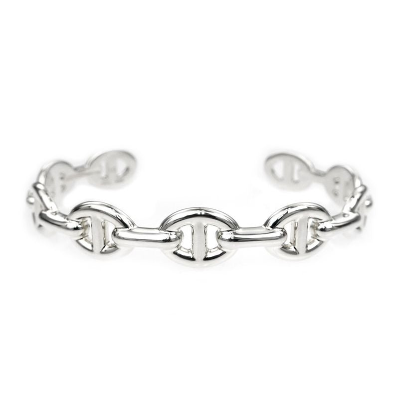 Hermes Chaine Dancre Bangle Anchene ST AG 925 Silver Accessori