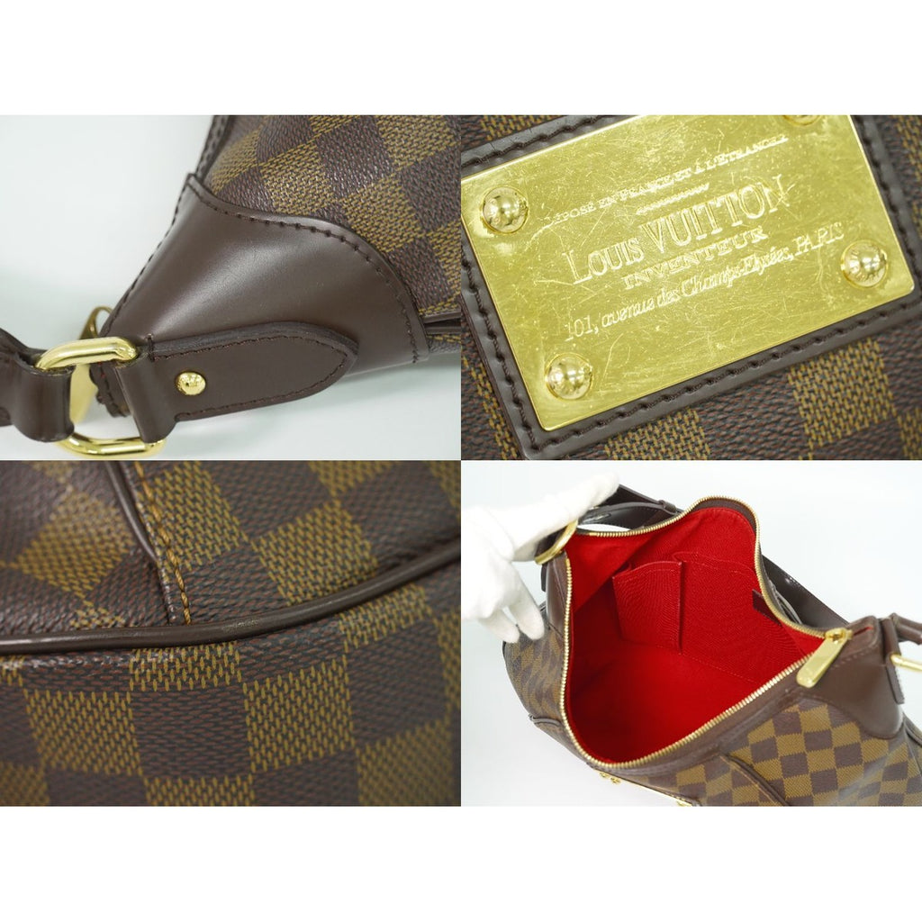 Louis Vuitton LV Thames GM Damier Ebene Shoulder Bag Brown — view 7