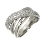 Celine Ring Diamond Pt Platinum