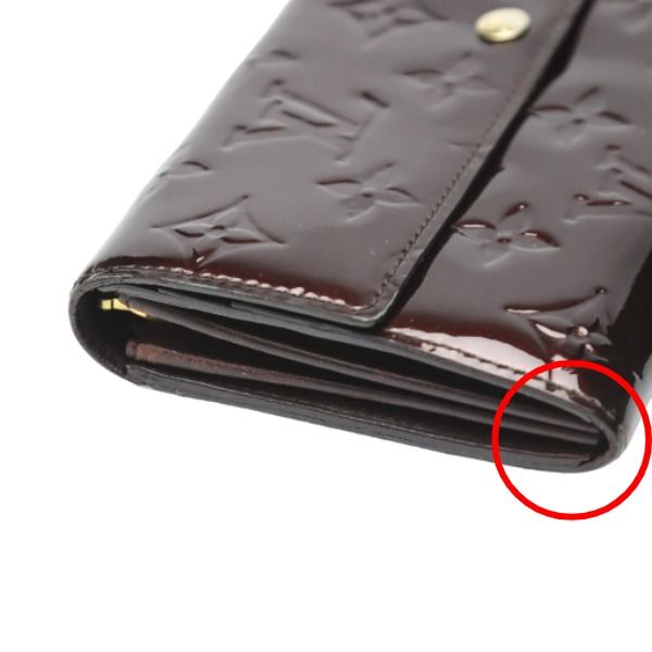 Louis Vuitton Vernis Long Wallet With Two-fold Zipper Portefeuille Sarah — view 7