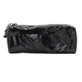 Chanel Camellia Enamel Black Pouch