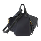 Loewe Hammock Small 2-Way Bag Leather Navy Black