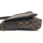 Louis Vuitton Shoulder Bag District PM Damier Canvas Ebene Brown — view 3