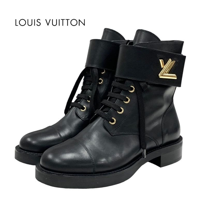 Louis Vuitton Wonderland Line Short Boots Ankle Lace Up Lvhardware
