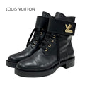 Louis Vuitton Wonderland Line Short Boots Ankle Lace Up Lvhardware